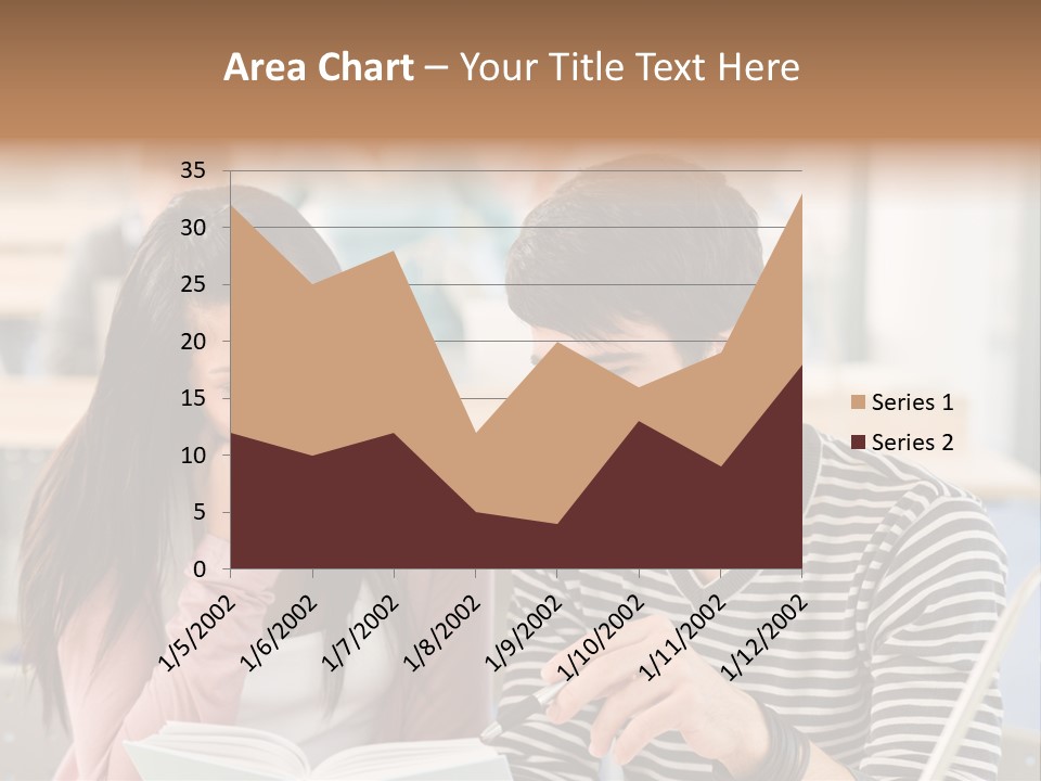 Book Man Teenager PowerPoint Template