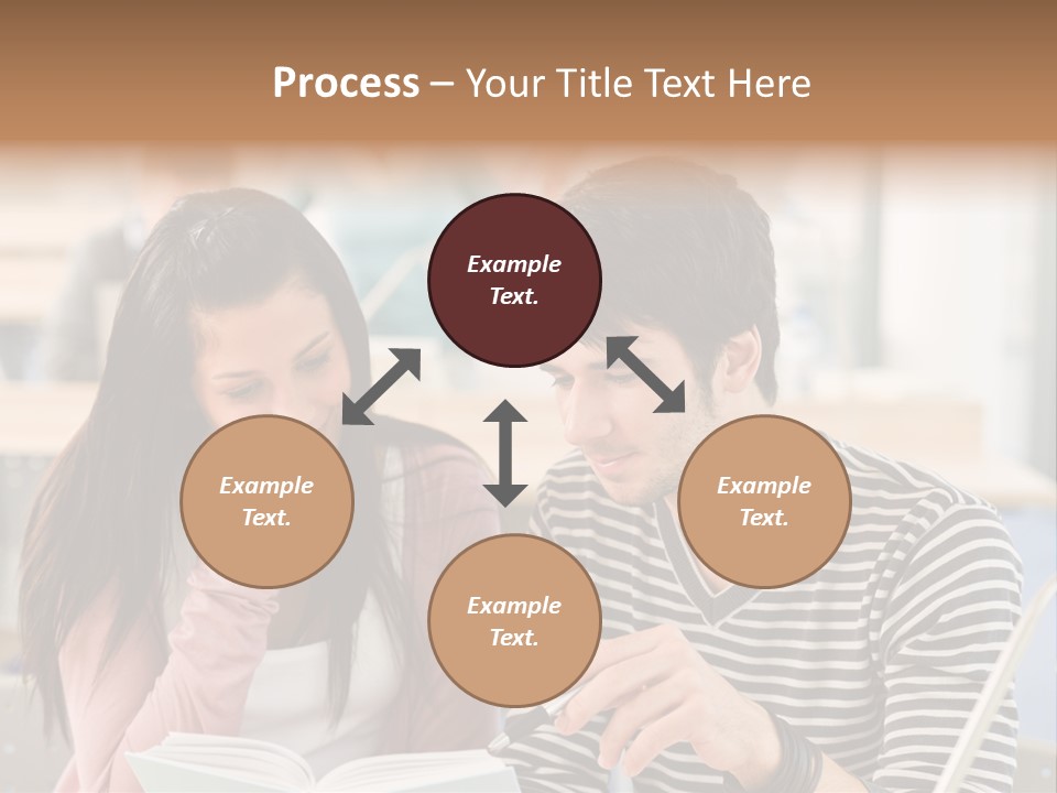 Book Man Teenager PowerPoint Template