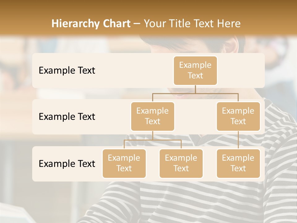 Indoor Man Young PowerPoint Template