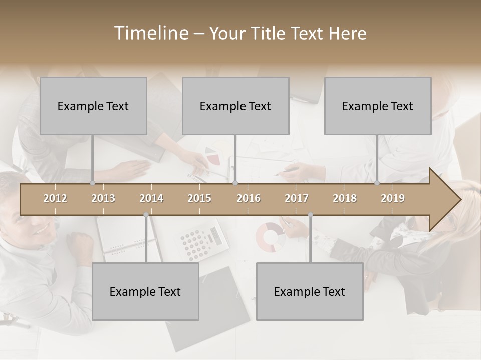 Cooperation Worker Sitting PowerPoint Template