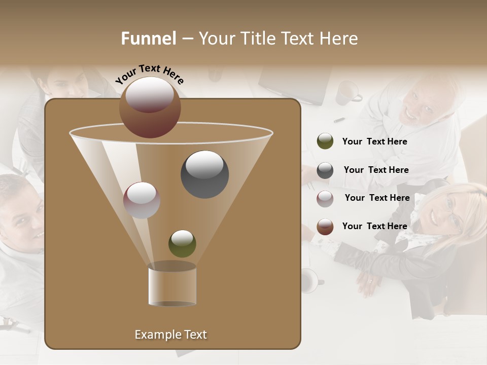 Cooperation Worker Sitting PowerPoint Template