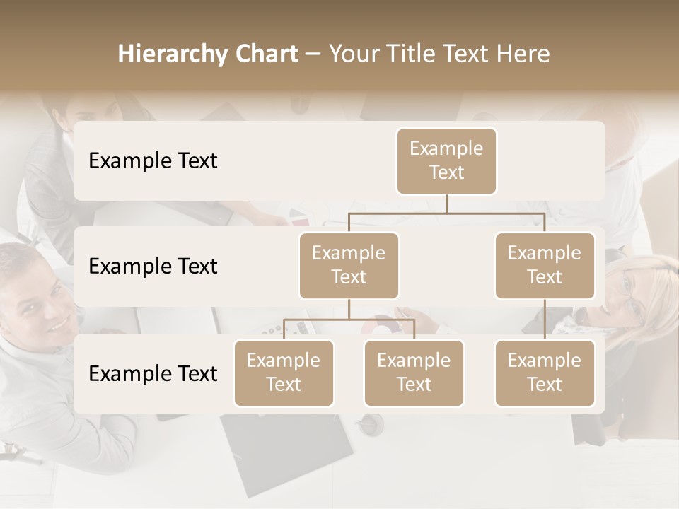Cooperation Worker Sitting PowerPoint Template