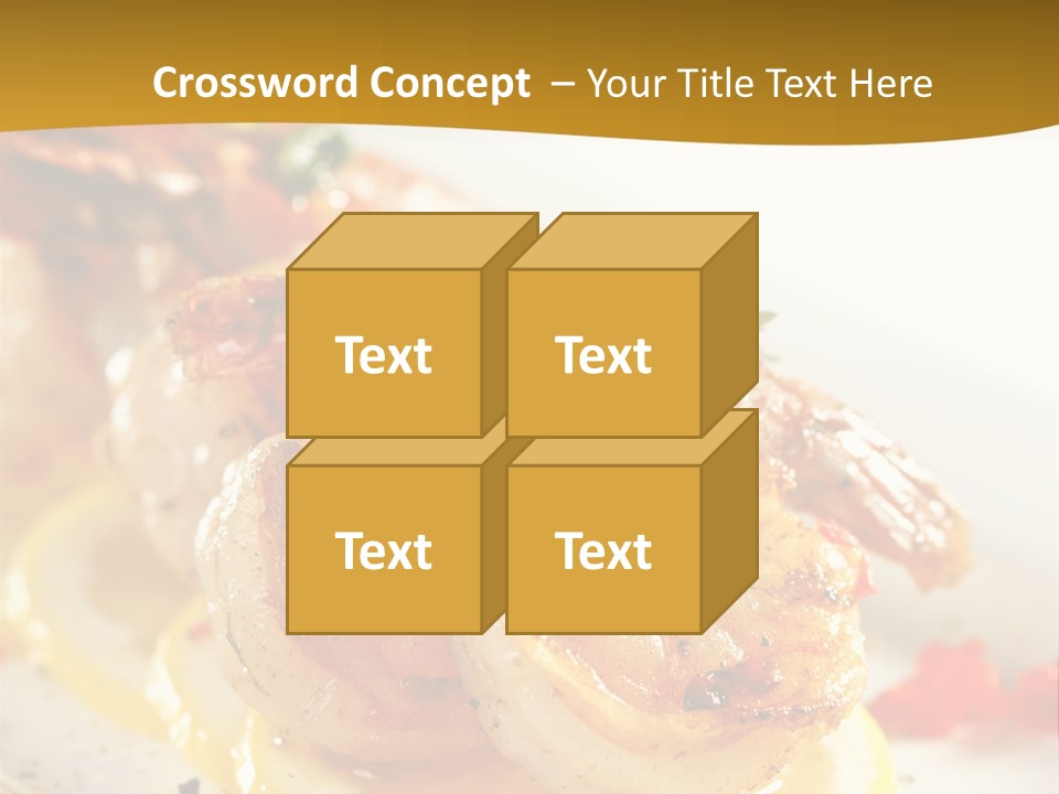 Sauce Boat Plate PowerPoint Template