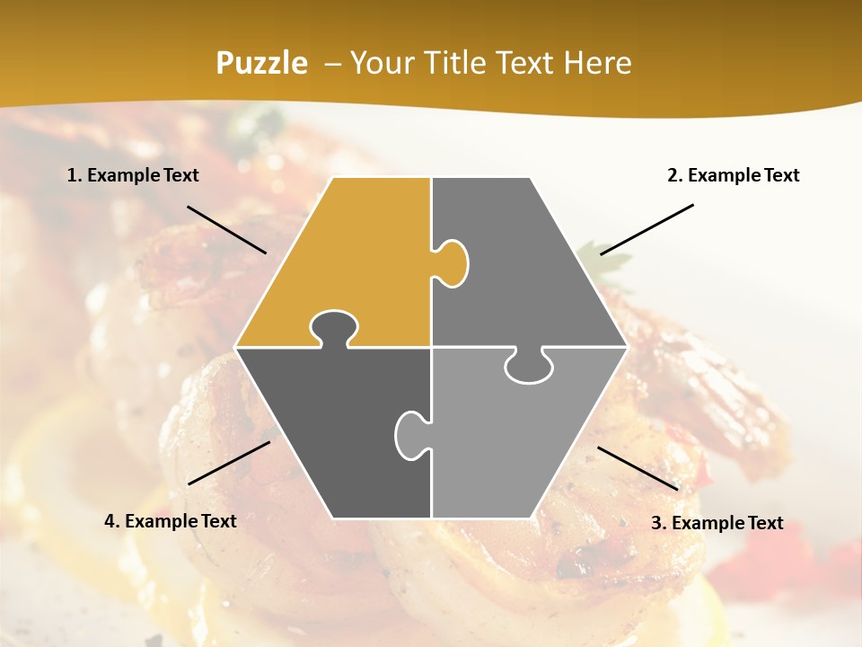 Sauce Boat Plate PowerPoint Template
