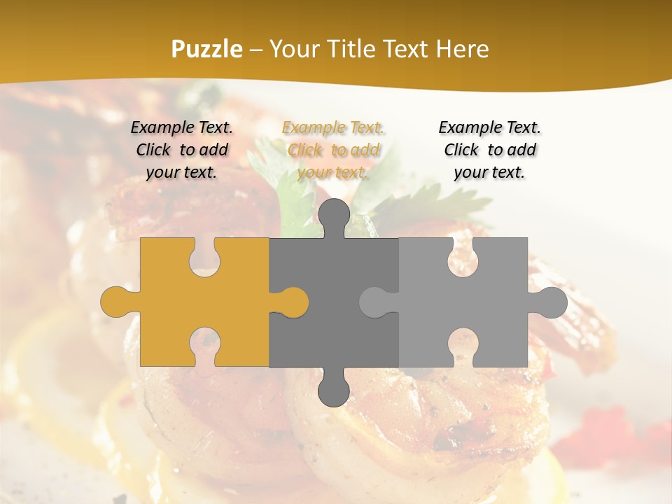 Sauce Boat Plate PowerPoint Template