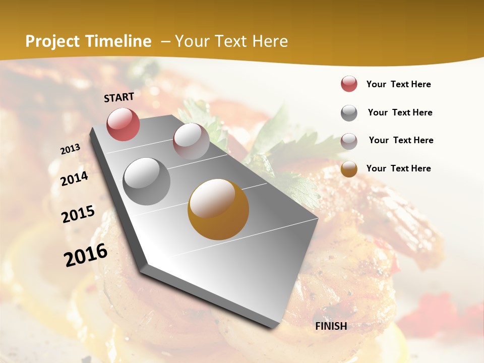 Sauce Boat Plate PowerPoint Template