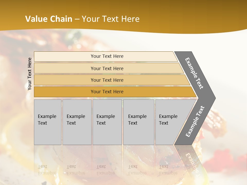 Sauce Boat Plate PowerPoint Template