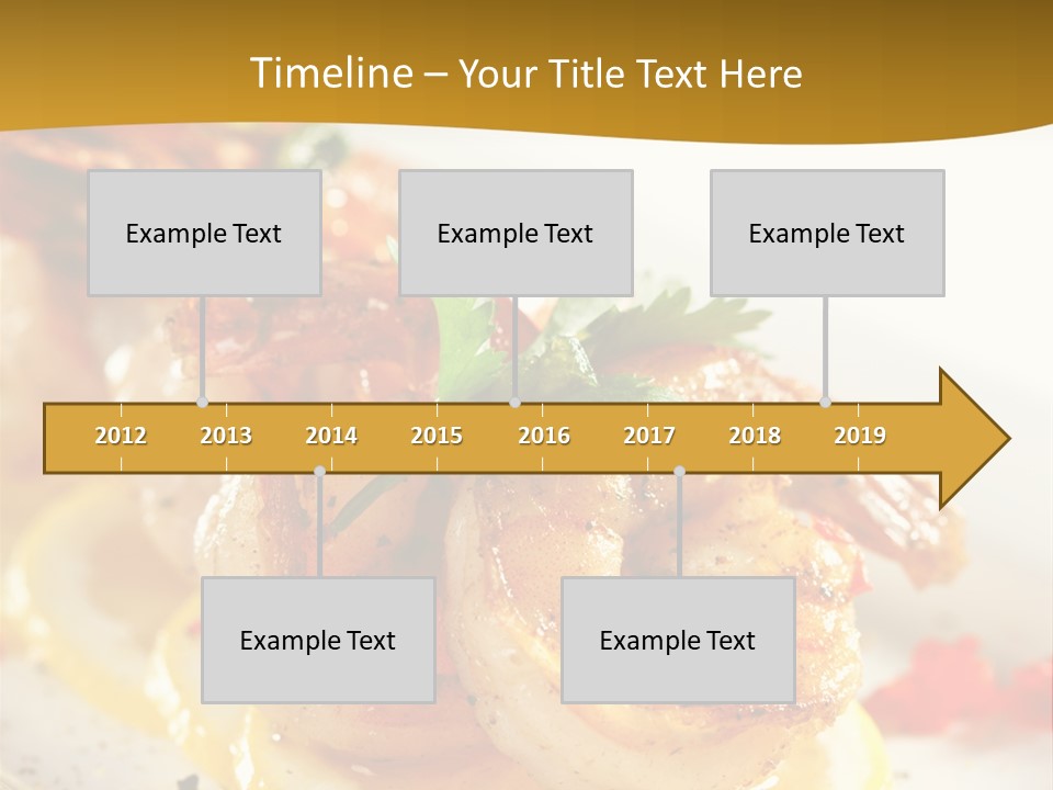 Sauce Boat Plate PowerPoint Template