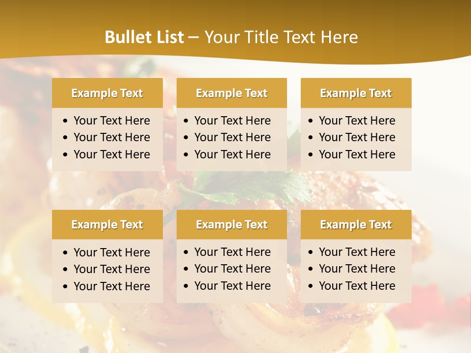 Sauce Boat Plate PowerPoint Template