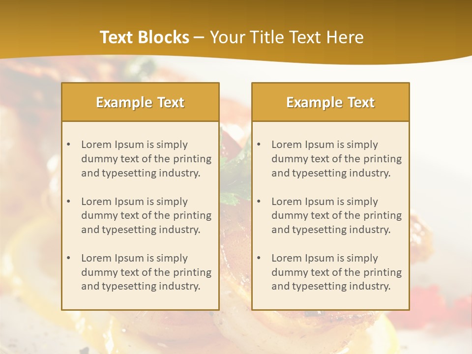 Sauce Boat Plate PowerPoint Template