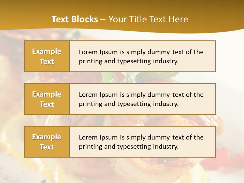 Sauce Boat Plate PowerPoint Template