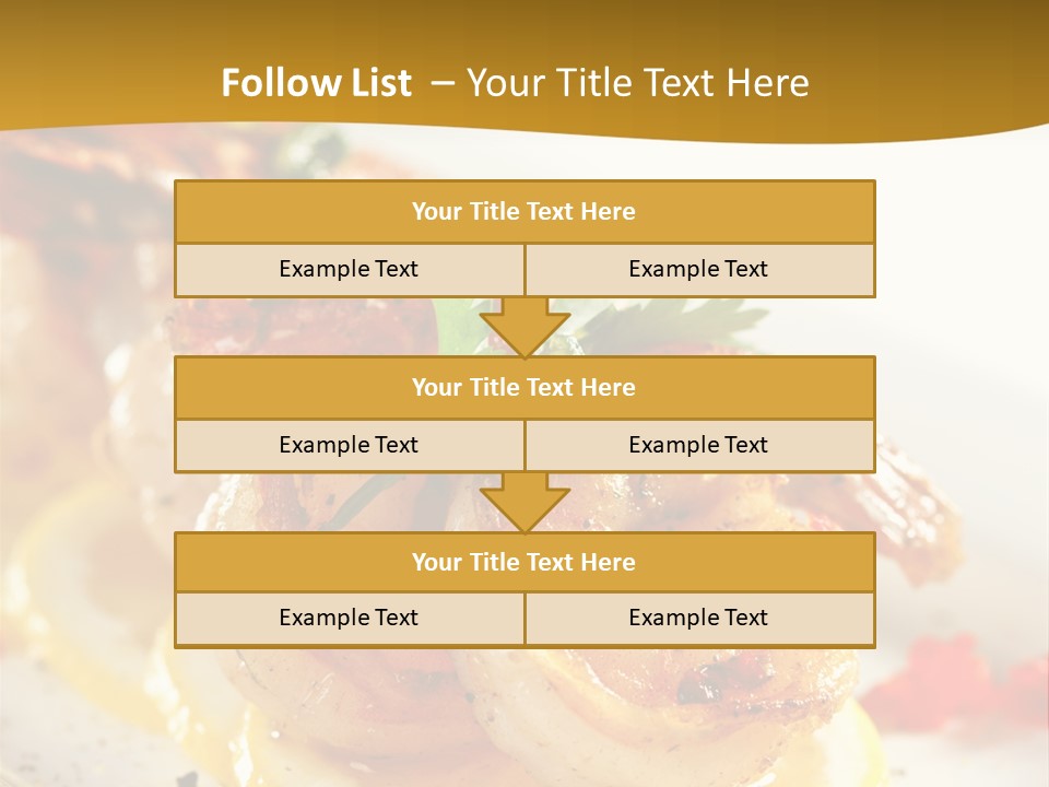Sauce Boat Plate PowerPoint Template