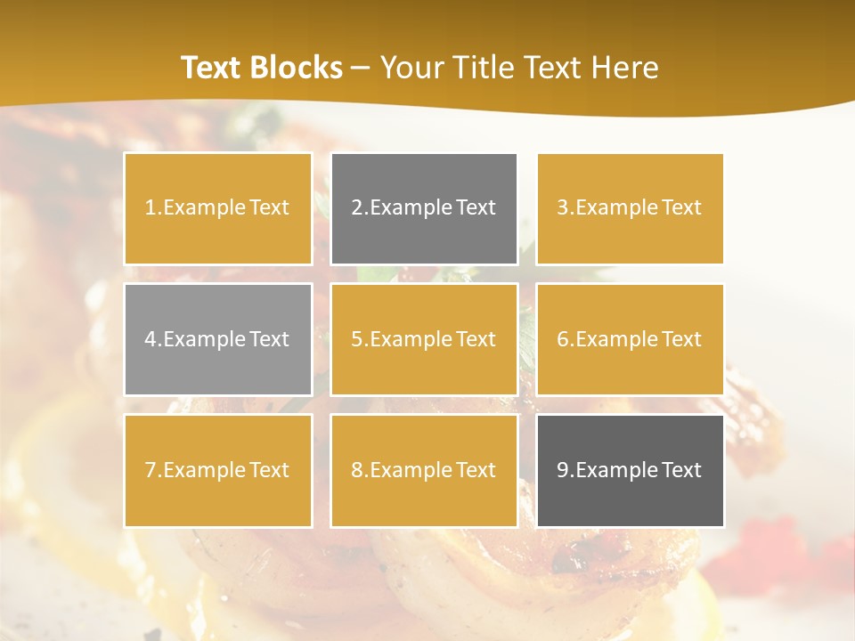 Sauce Boat Plate PowerPoint Template