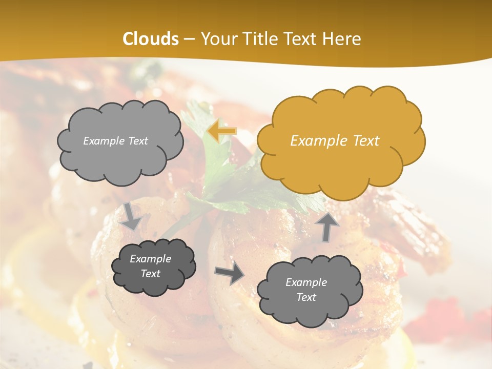 Sauce Boat Plate PowerPoint Template