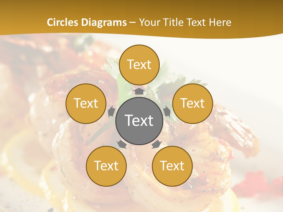 Sauce Boat Plate PowerPoint Template