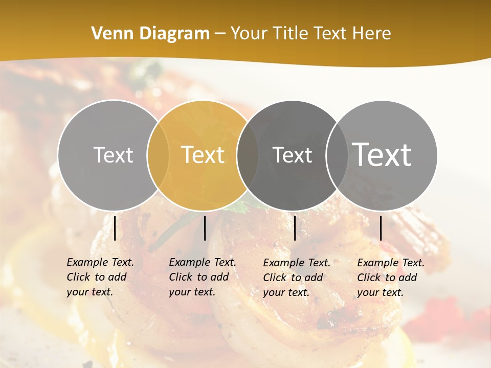 Sauce Boat Plate PowerPoint Template