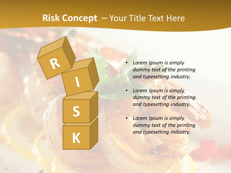 Sauce Boat Plate PowerPoint Template