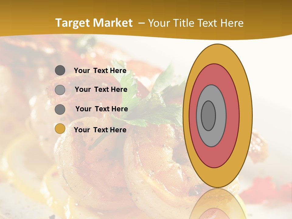 Sauce Boat Plate PowerPoint Template
