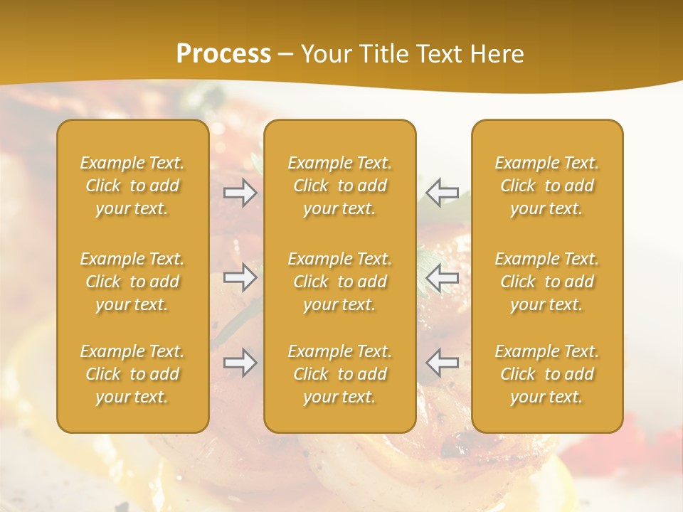 Sauce Boat Plate PowerPoint Template