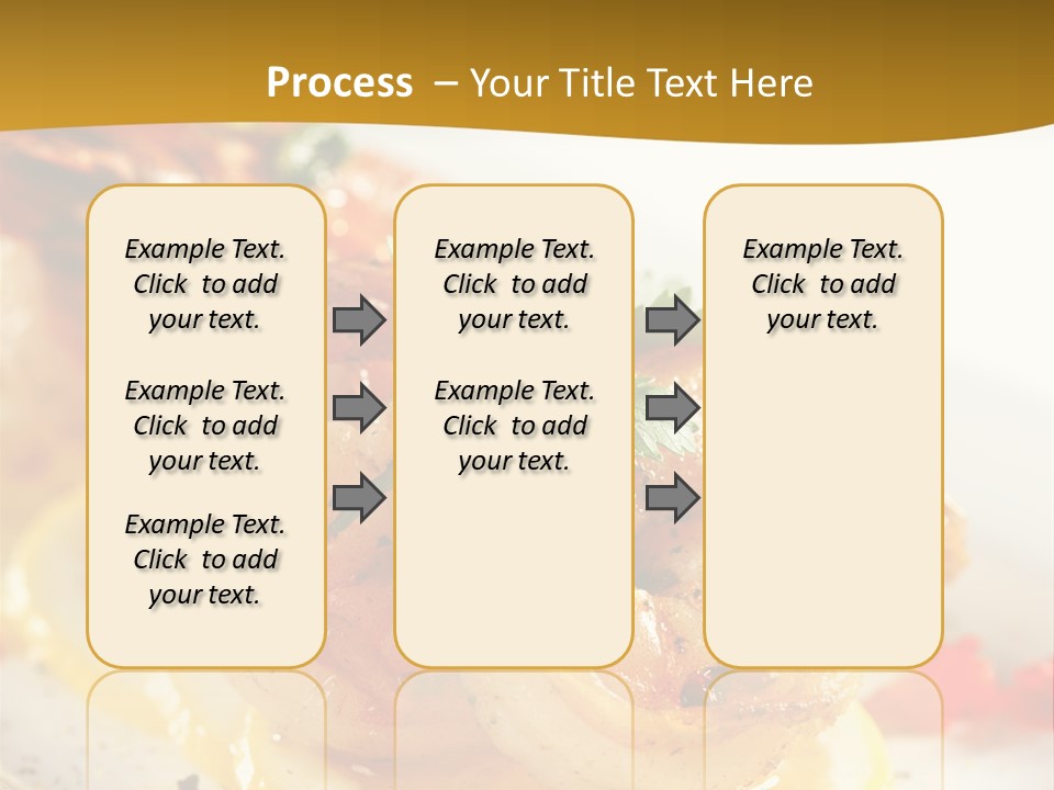 Sauce Boat Plate PowerPoint Template