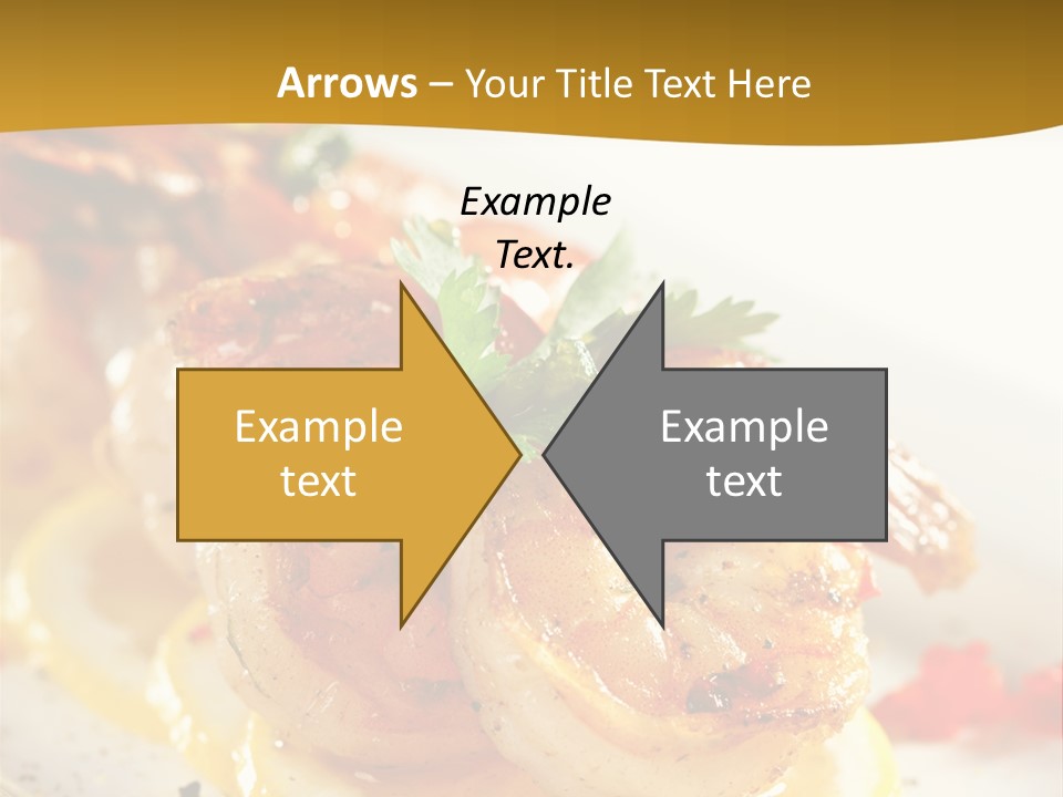 Sauce Boat Plate PowerPoint Template