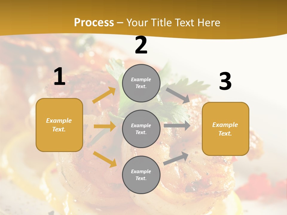 Sauce Boat Plate PowerPoint Template