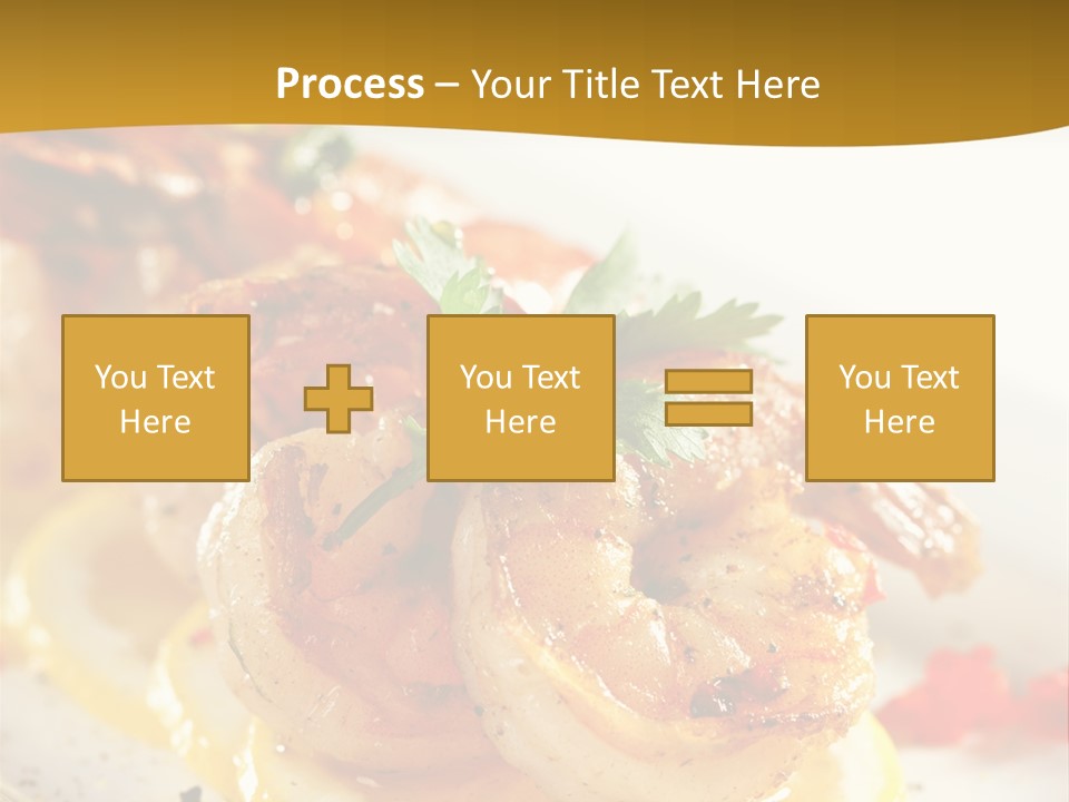 Sauce Boat Plate PowerPoint Template