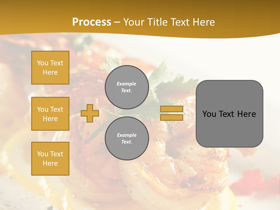 Sauce Boat Plate PowerPoint Template