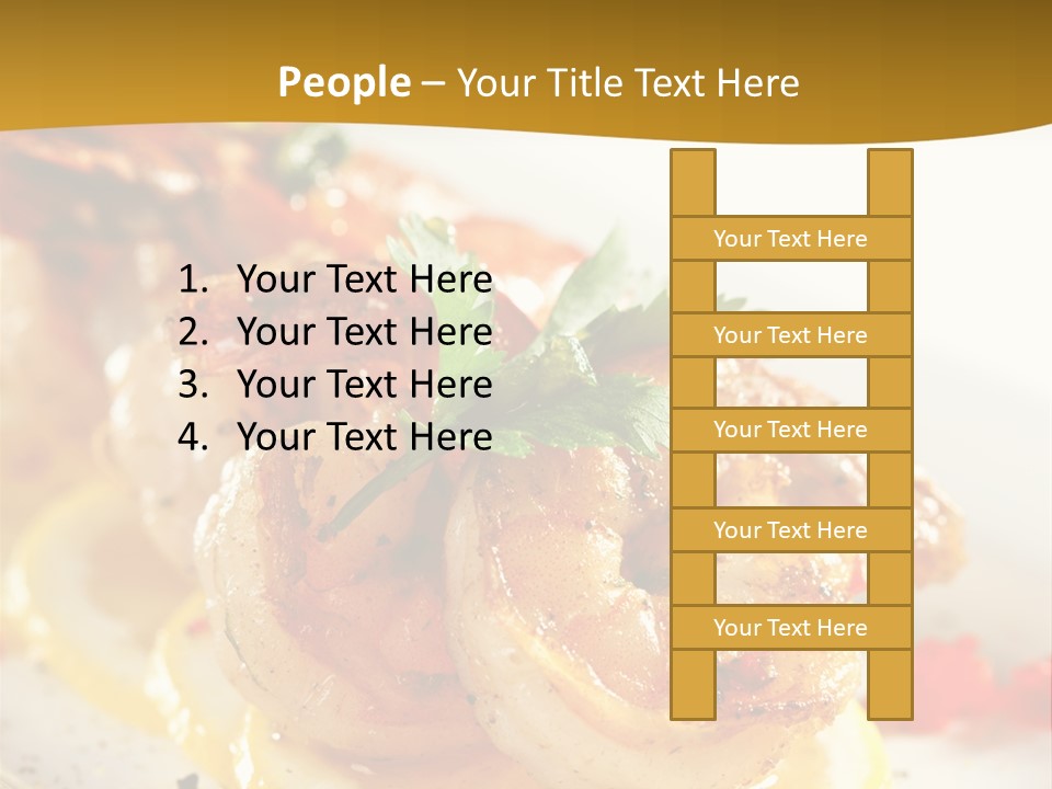 Sauce Boat Plate PowerPoint Template