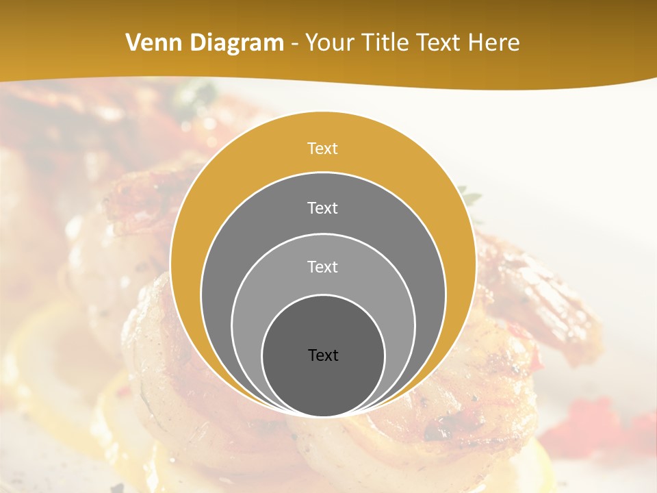 Sauce Boat Plate PowerPoint Template