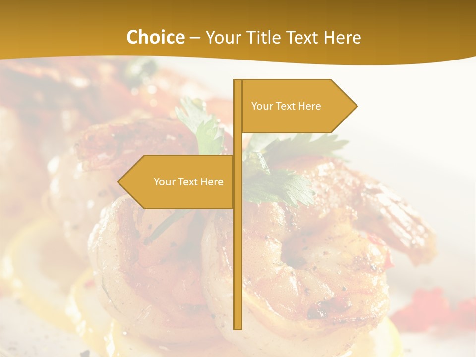 Sauce Boat Plate PowerPoint Template