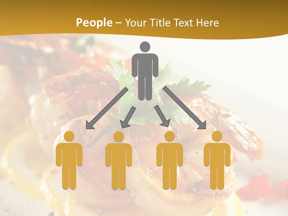 Sauce Boat Plate PowerPoint Template