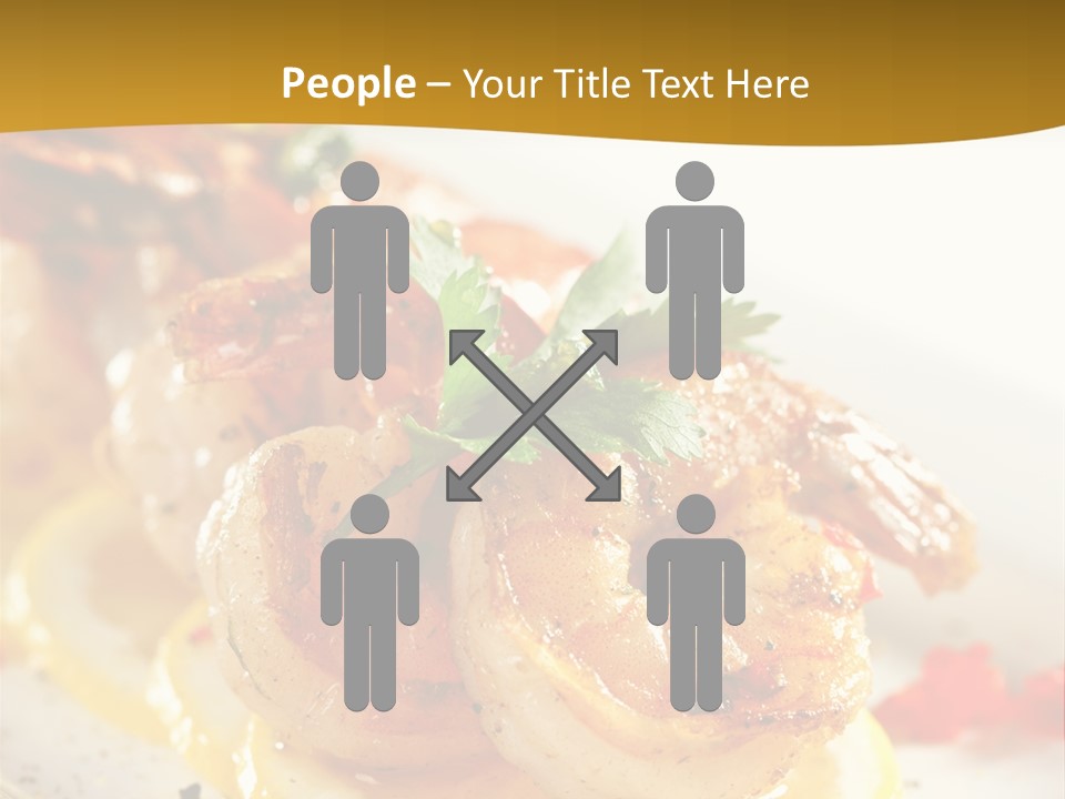 Sauce Boat Plate PowerPoint Template