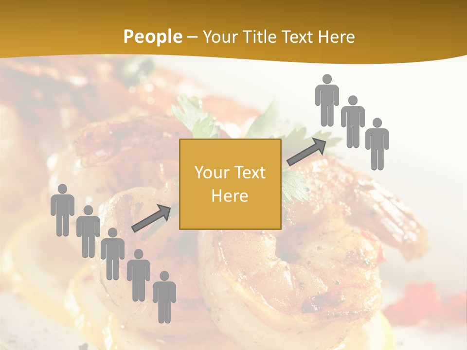 Sauce Boat Plate PowerPoint Template