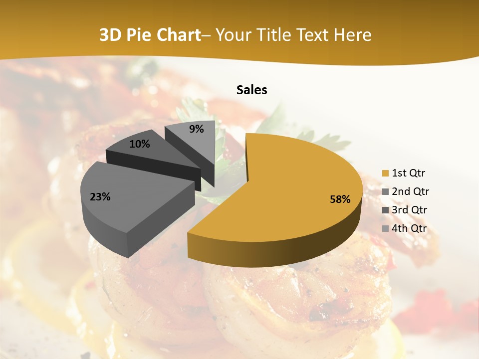 Sauce Boat Plate PowerPoint Template