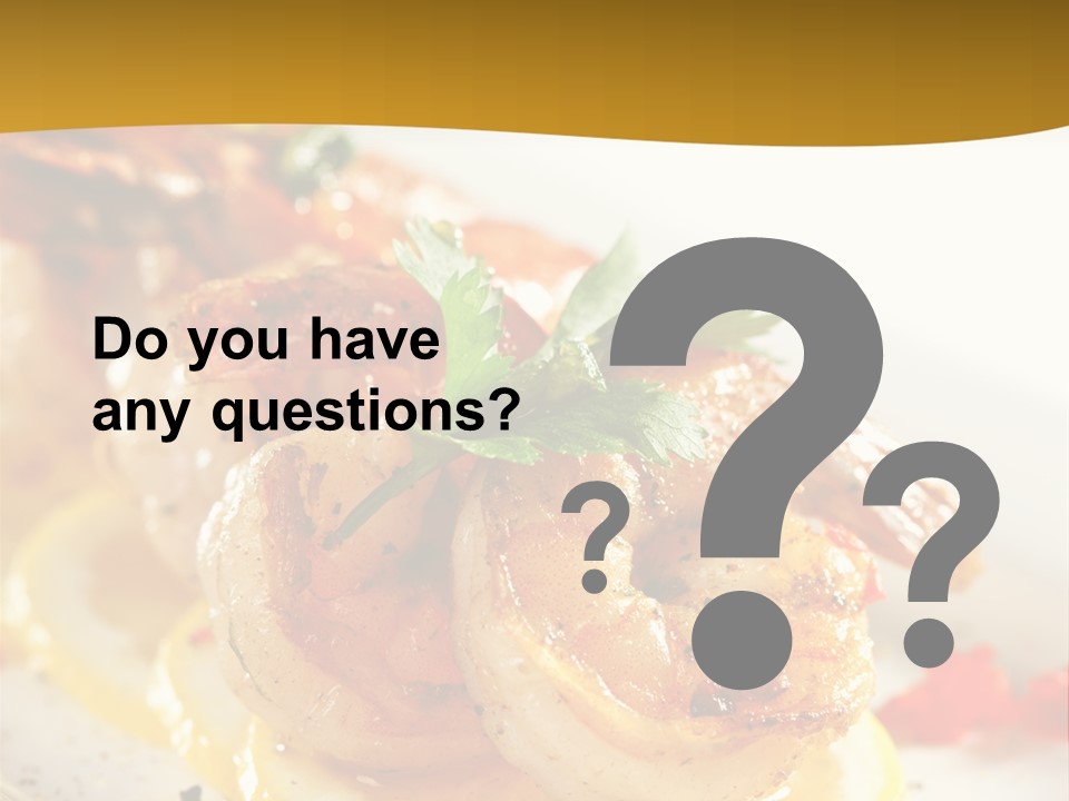 Sauce Boat Plate PowerPoint Template