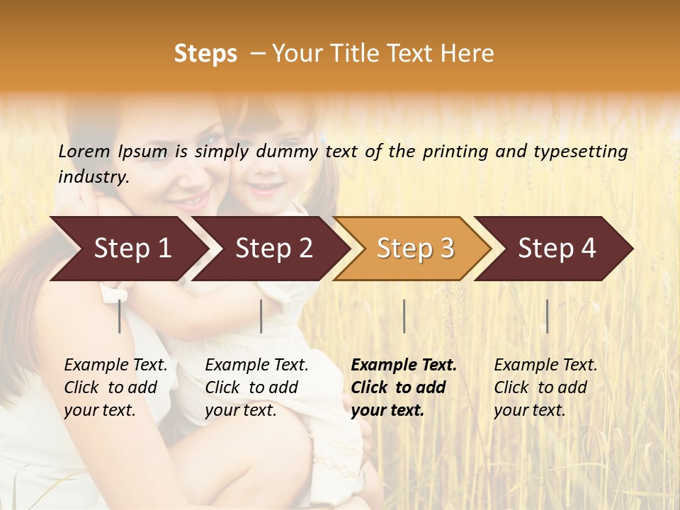 Parenting Relations Togetherness PowerPoint Template