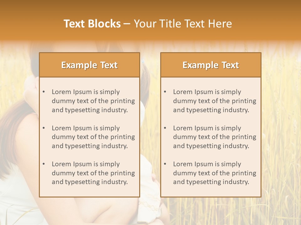 Parenting Relations Togetherness PowerPoint Template