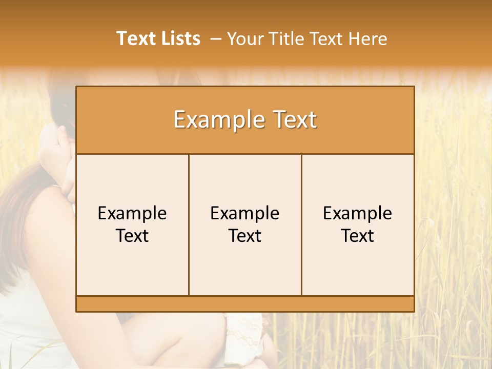 Parenting Relations Togetherness PowerPoint Template
