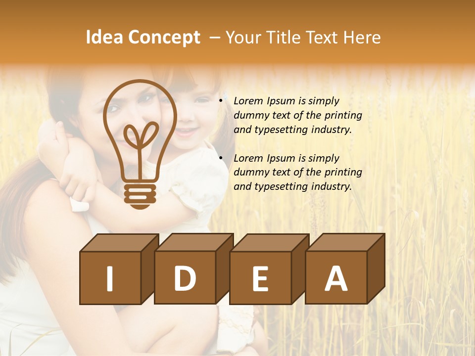 Parenting Relations Togetherness PowerPoint Template