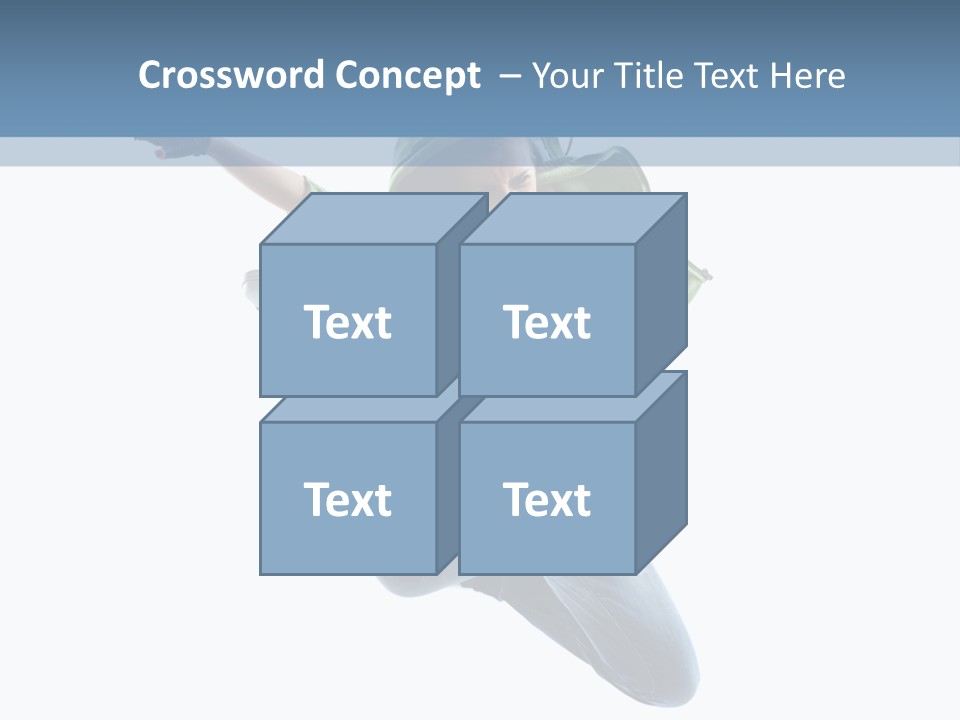 Cheerful Sporty Dancer PowerPoint Template