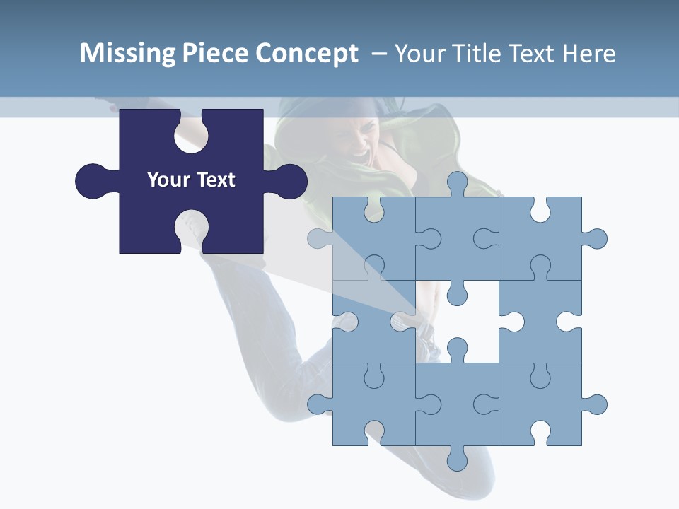 Cheerful Sporty Dancer PowerPoint Template