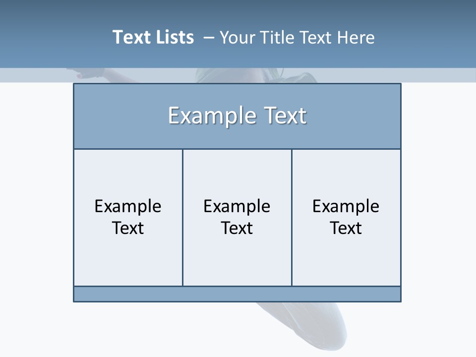 Cheerful Sporty Dancer PowerPoint Template