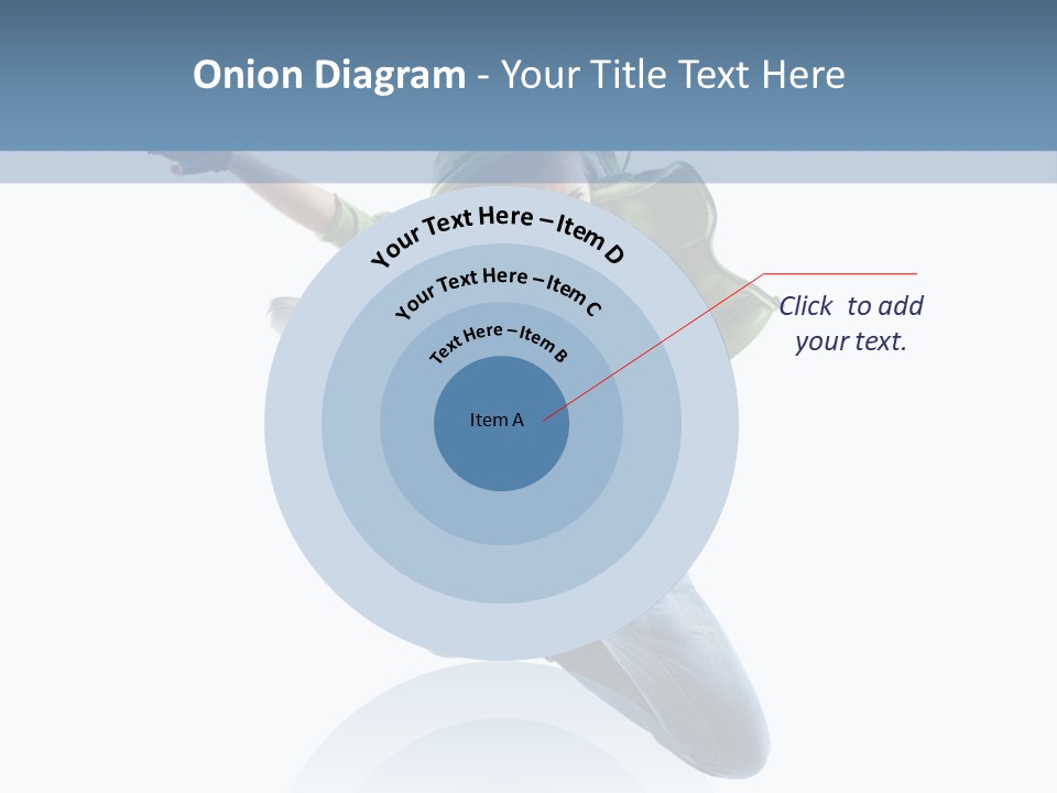 Cheerful Sporty Dancer PowerPoint Template