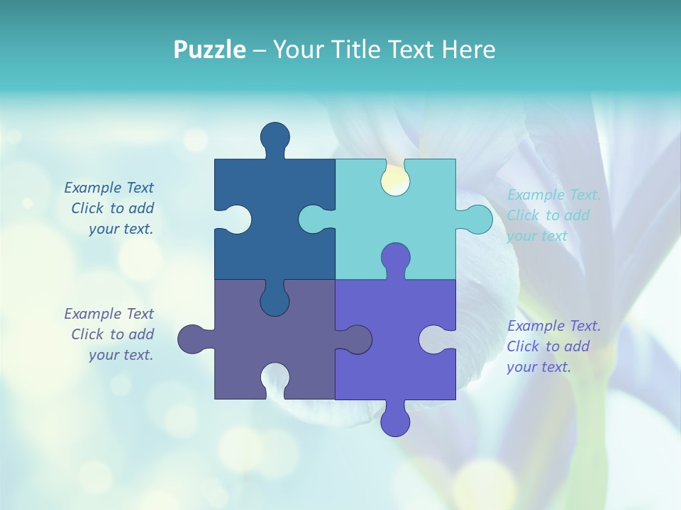 Blossom Bouquet Beauty PowerPoint Template