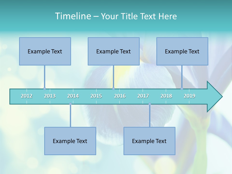 Blossom Bouquet Beauty PowerPoint Template
