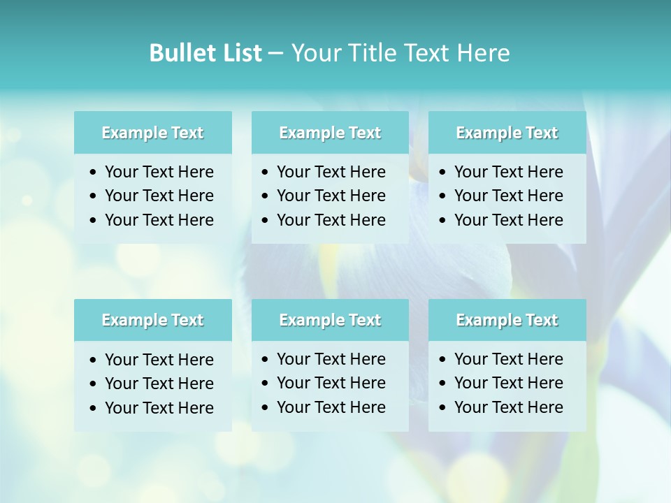 Blossom Bouquet Beauty PowerPoint Template