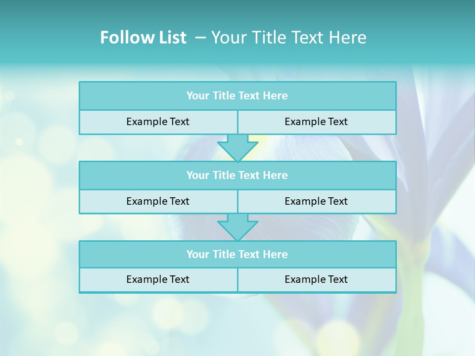 Blossom Bouquet Beauty PowerPoint Template