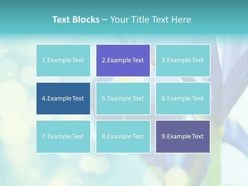 Blossom Bouquet Beauty PowerPoint Template