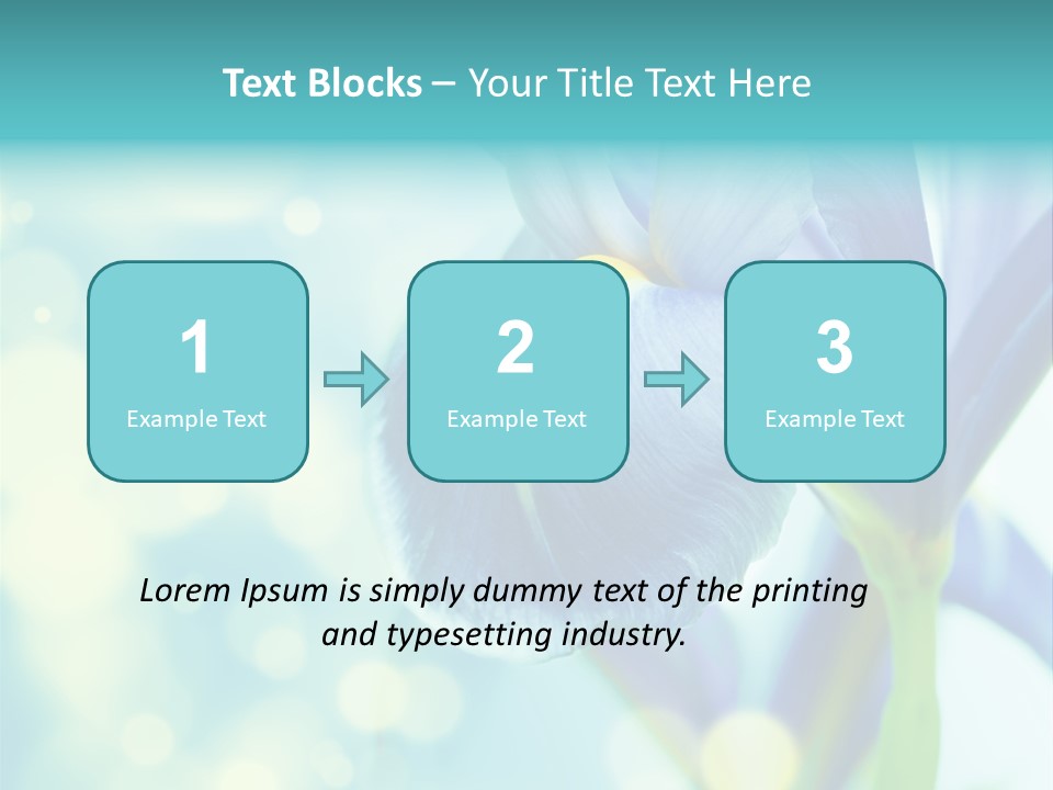 Blossom Bouquet Beauty PowerPoint Template